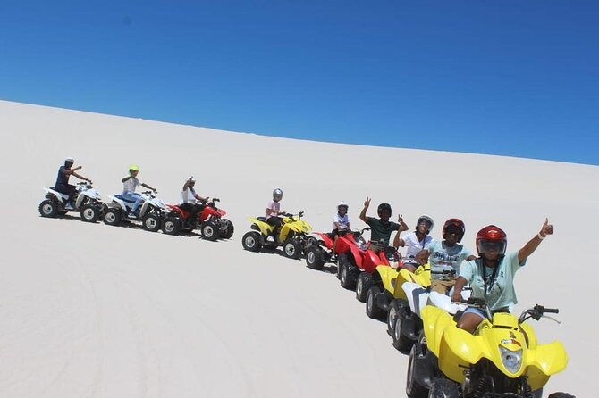 1 Hour Quad Biking with Quadzilla at the Dunes in Atlantis - Getting ready for the first ride