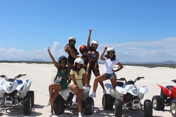 1 Hour Quad Biking with Quadzilla at the Dunes in Atlantis - Who will enjoy Quadzilla most?