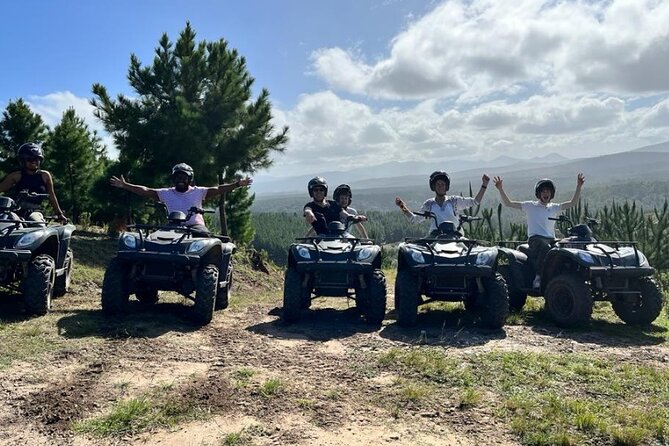 2-Hour Quad Biking Guided Excursion Through the Knysna Forests - Riding through pine and indigenous forest