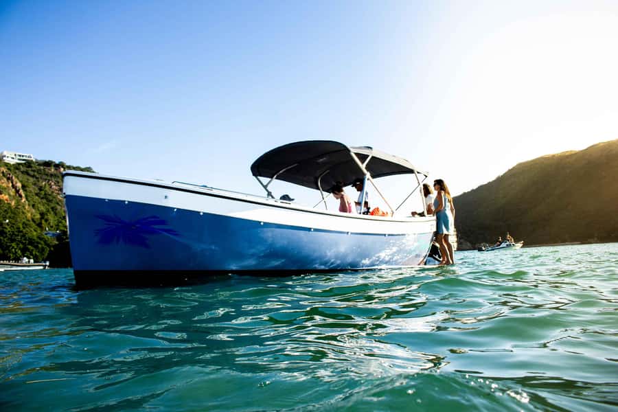 75 Minute Knysna Lagoon Charter - Oysters, sushi, and drinks at extra cost