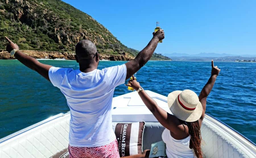 75 Minute Knysna Lagoon Charter - The atmosphere on board