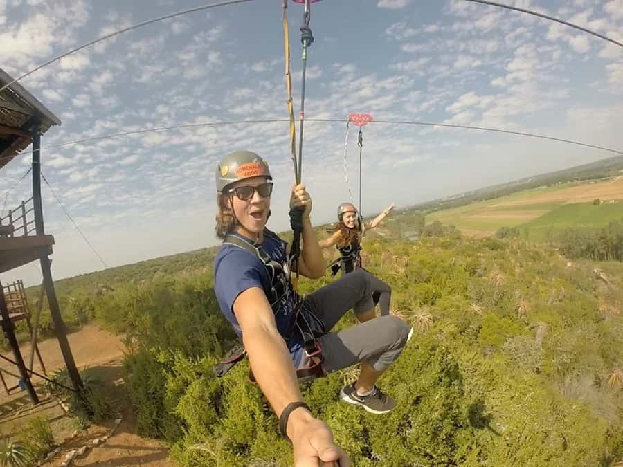 Adrenalin Addo Adventure Park: Zip Line and Giant Swing - Safety gear and staff support