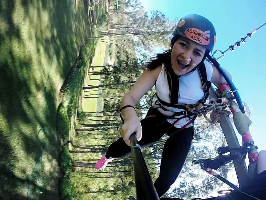 Adrenalin Addo Adventure Park: Zip Line and Giant Swing - Who will enjoy this most?