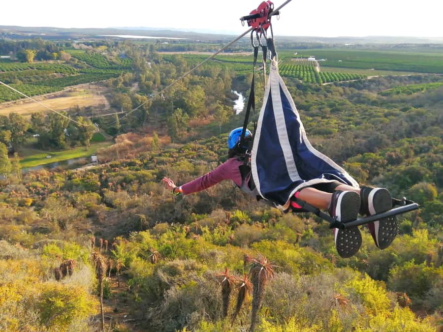 Adrenalin Addo Adventure Park: Zipline, Superman & Swing - How the two zipline rides work