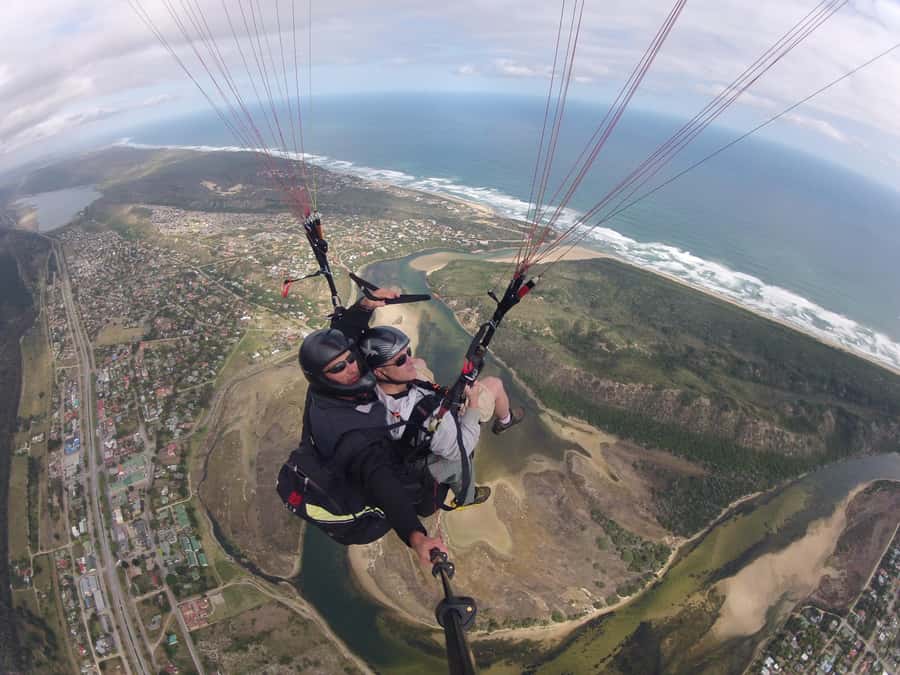 Adventure Tandem Paragliding Flight - The ride itself: open air and changing views