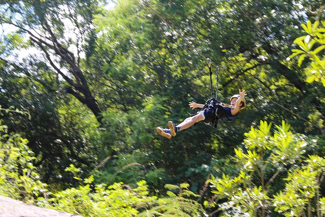 Aerial Cable Trail in Hazyview - Ten platforms above a natural Sabie River valley