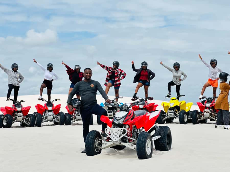 AFFORDABLE Atlantis Dunes Quad Bike tour with PHOTOSHOOT - What happens during the first 20 minutes