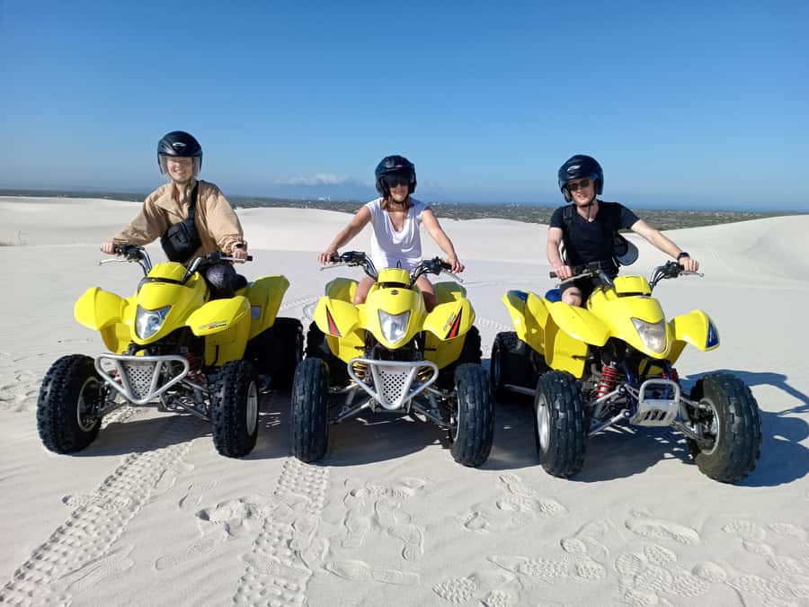 ATLANTIS DUNES-CAPE TOWN: ATV ADVENTURE & PHOTO SESSION - White sand and open space at Atlantis Dunes