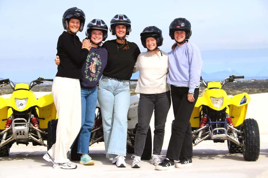 ATLANTIS DUNES-CAPE TOWN: ATV ADVENTURE & PHOTO SESSION - The photo stop on the white dunes