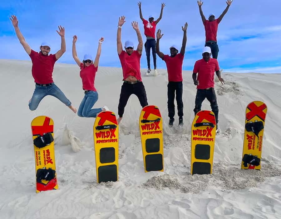 ATLANTIS DUNES: JEEP 4X4 TOUR, QUAD BIKE & GLAM SANDBOARDING - Starting with the quad-bike ride