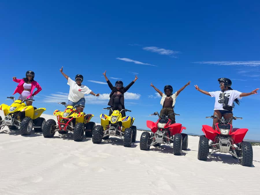 ATV Atlantis dunes: PHOTOSHOOT & VIDEOS - Adding sandboarding to the same outing