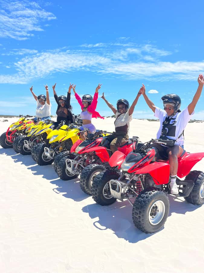 ATV Atlantis dunes: PHOTOSHOOT & VIDEOS - What to wear and what to leave behind