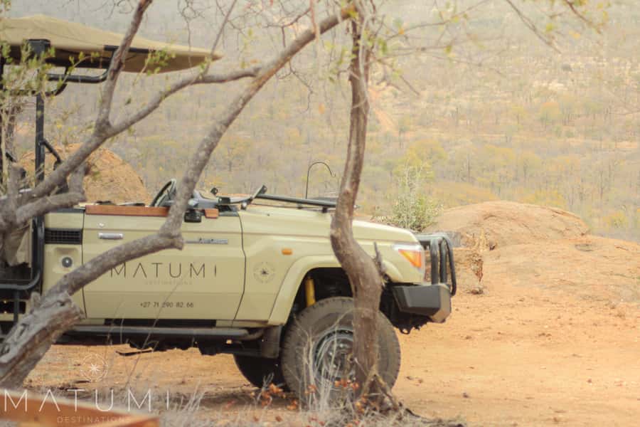 Big 5 Safari Am or Pm - Four hours behind the open sides