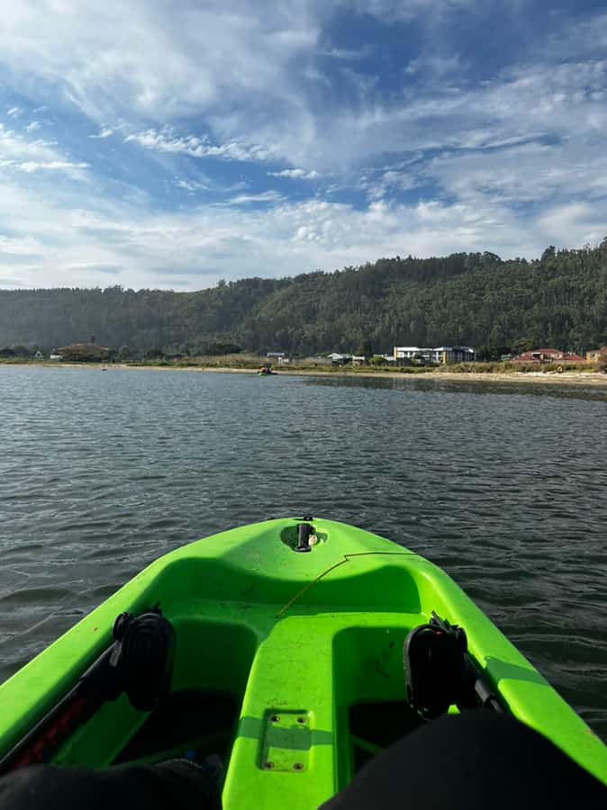 CANOEING IN SEDGEFIELD AT OYSTERS EDGE, GARDEN ROUTE - Getting on the water with your own canoe