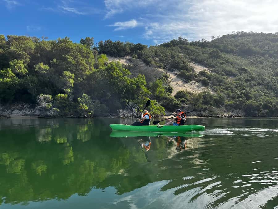 CANOEING IN SEDGEFIELD AT OYSTERS EDGE, GARDEN ROUTE - Birdwatching along the coastal estuary