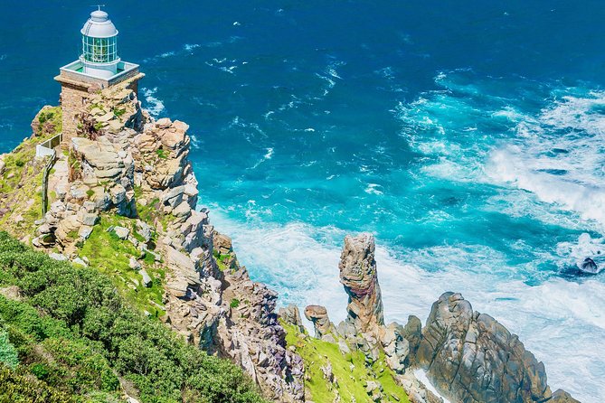 Cape Point and Boulder's Penguins Full Day Tour - The old lighthouse and the climb above the sea
