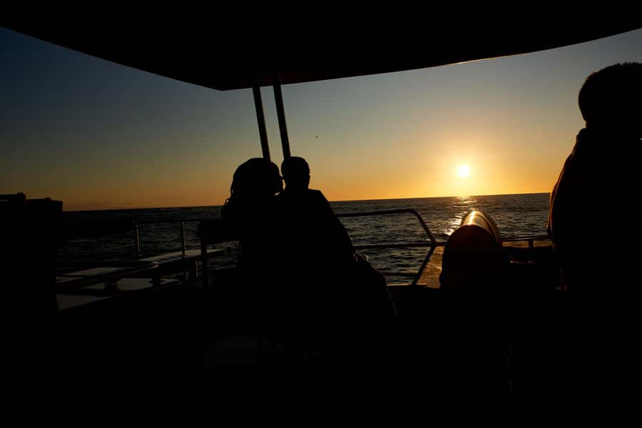 Cape Town: 1.5-Hour Luxury Sunset Cruise with Prosecco - Leaving the harbor with Table Mountain behind you