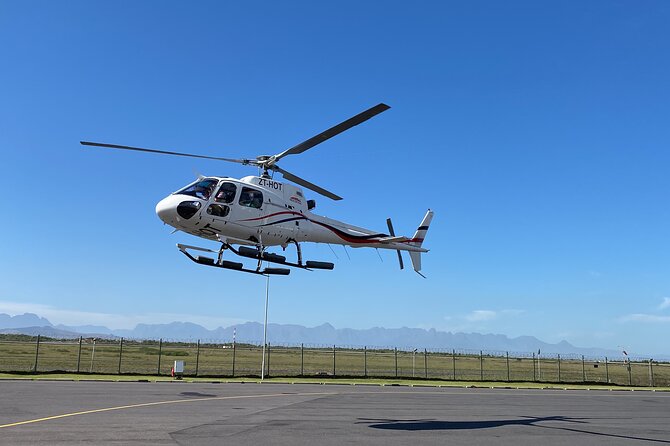Cape Town: 25min Helicopter Flight with Complimentary Boat Cruise - Muizenberg Beach and the chance of spotting sharks