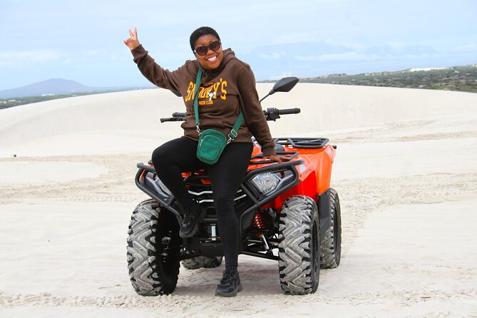 Cape Town: Atlantis Dunes Private Quad Bike Tour WILDX ADVENTURES - Riding the bright sand at Atlantis Dunes