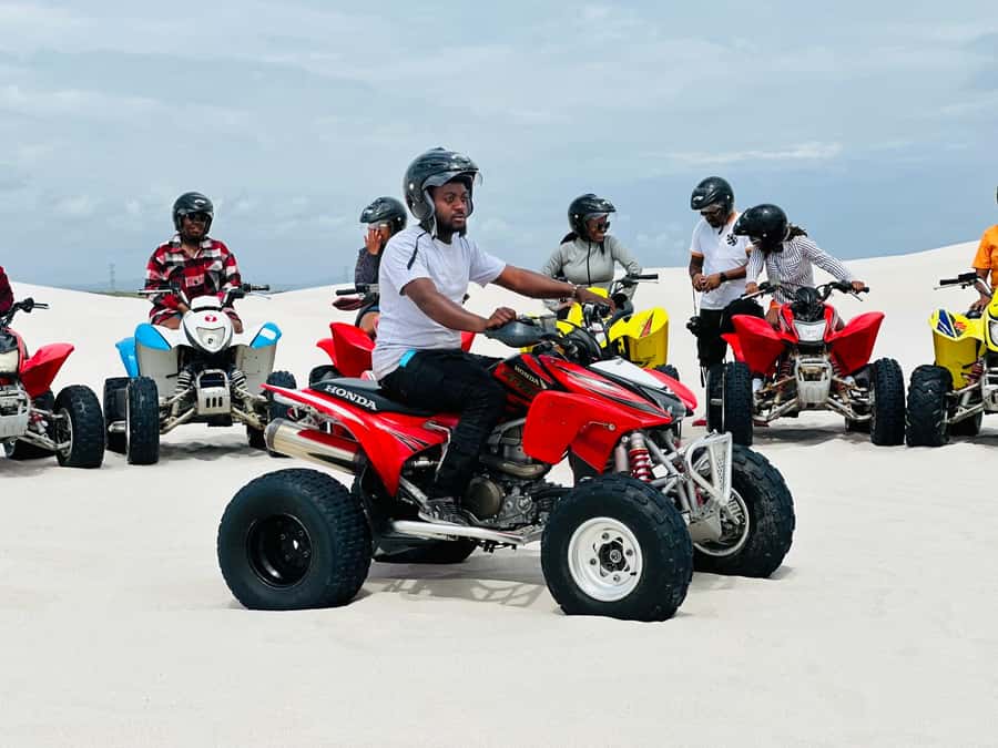 Cape Town: Atlantis Dunes Quad Bike and Photo Stop - What the ride feels like for a first-timer