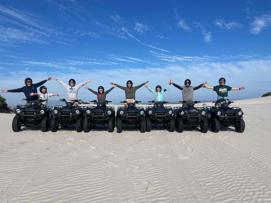Cape Town: Atlantis Dunes Quad Bike & Free Sandboarding Tour - Riding a quad bike across the dunes