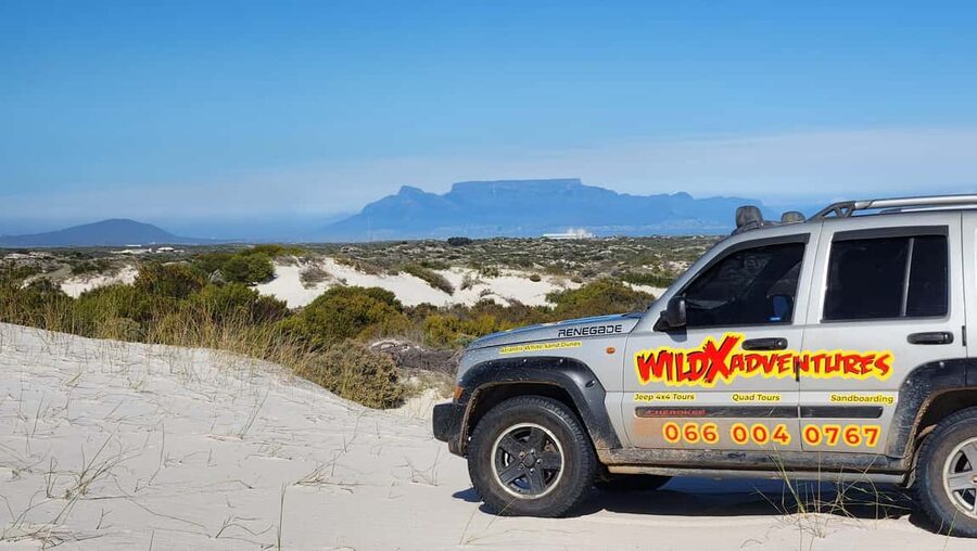 CAPE TOWN: ATLANTIS DUNES SELF DRIVE EXCLUSIVE JEEP 4X4 TOUR - Meeting the WildX team at the reserve gate