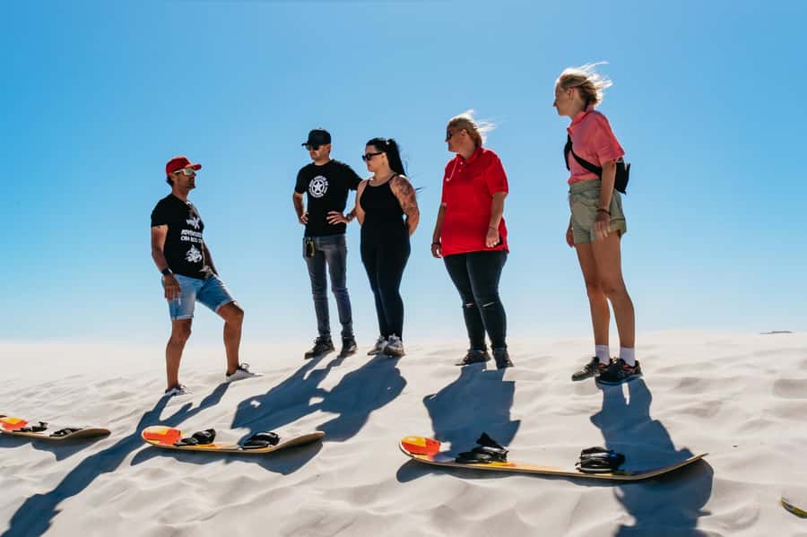 Cape Town: Atlantis White Sand Dunes Sandboarding Adventure - The setting inside Witzands Aquifer Nature Reserve