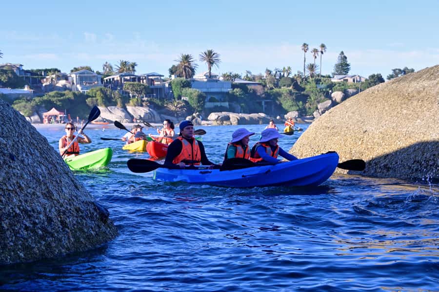 Cape Town: Guided Kayak Tour of Clifton Beaches & The Coast - The first paddle across Clifton Bay