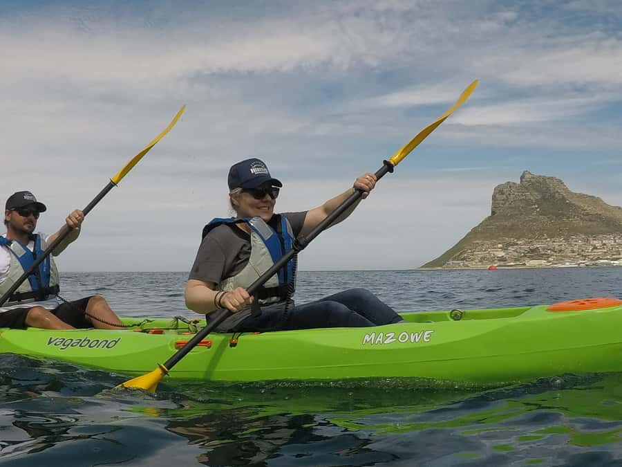 Cape Town: Guided Kayaking in Hout Bay - Hout Bay’s shoreline and Chapman’s Peak