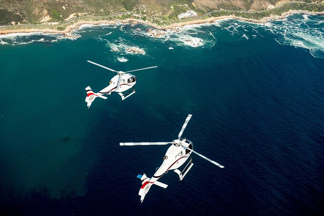Cape Town Helicopter Tour: Atlantic Coast - Taking off from the V&A Waterfront