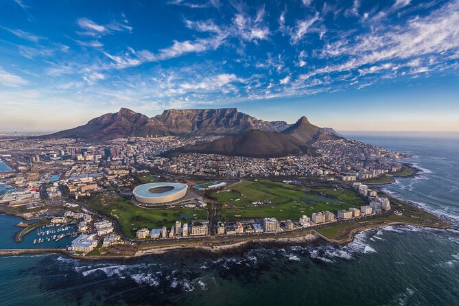 Cape Town Helicopter Tour: Atlantic Coast - Seeing the City Bowl from above