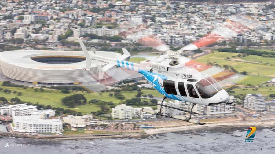 Cape Town: Hopper Helicopter Flight - A fast flight with Cape Town’s greatest views