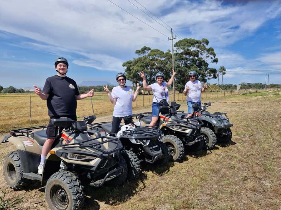 CAPE TOWN: OSTRICH RANCH QUAD BIKE RIDE & OSTRICH TOUR - How much value do you get for $62?