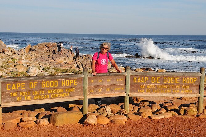 Cape Town Private Group Tour to Cape of Good Hope and Boulders Penguins Colony - Cape of Good Hope: names, monuments, and open ground