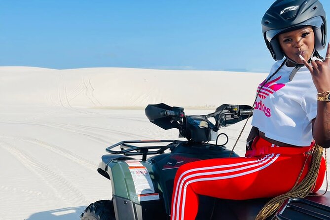Cape Town Quad Bike and Free Sandboarding - Sandboarding adds a second kind of fun