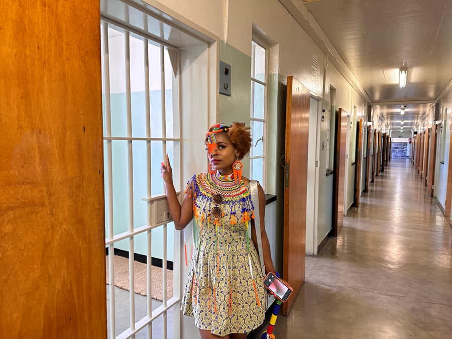 Cape Town: Robben Island Ferry Ticket and Guided Prison Tour - Walking through the prison with a former inmate