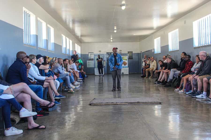 Cape Town: Robben Island ferry ticket plus Guided Tour - The prison tour and the former inmate guide