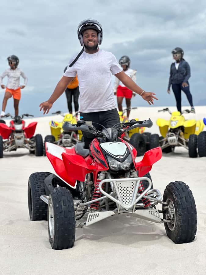 Cape Town Sand Dunes ATV Quad bike tour & PHOTOS - What happens during the 60-minute booking