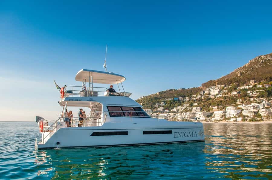 Cape Town: Scenic 1-Hour Coastal Catamaran Cruise - The first view: Cape Town opening behind you