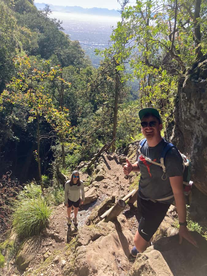 Cape Town: Skeleton Gorge Hike to Table Mountain Summit - Descending from the mountain