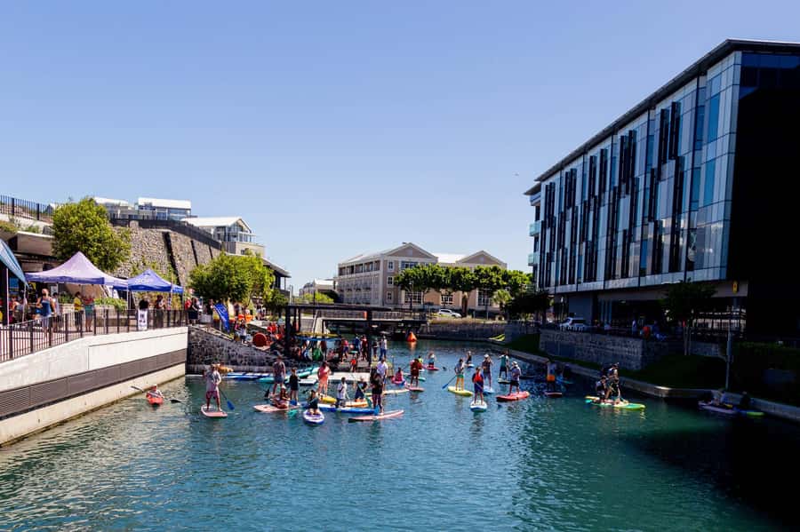 Cape Town: Stand-Up Paddle Board Rental with Basic Training - Starting at Battery Park beside the V&A Waterfront