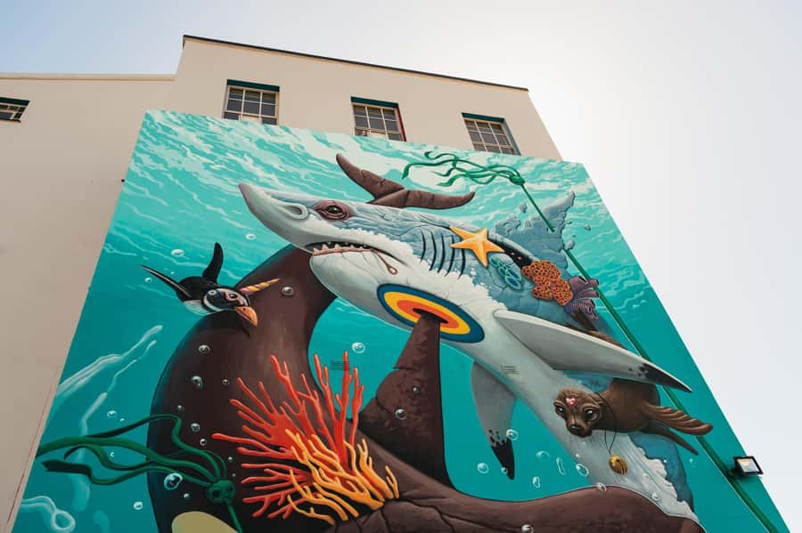 Cape Town: Street Art Walking Tour in Woodstock - Woodstock Exchange and the first murals
