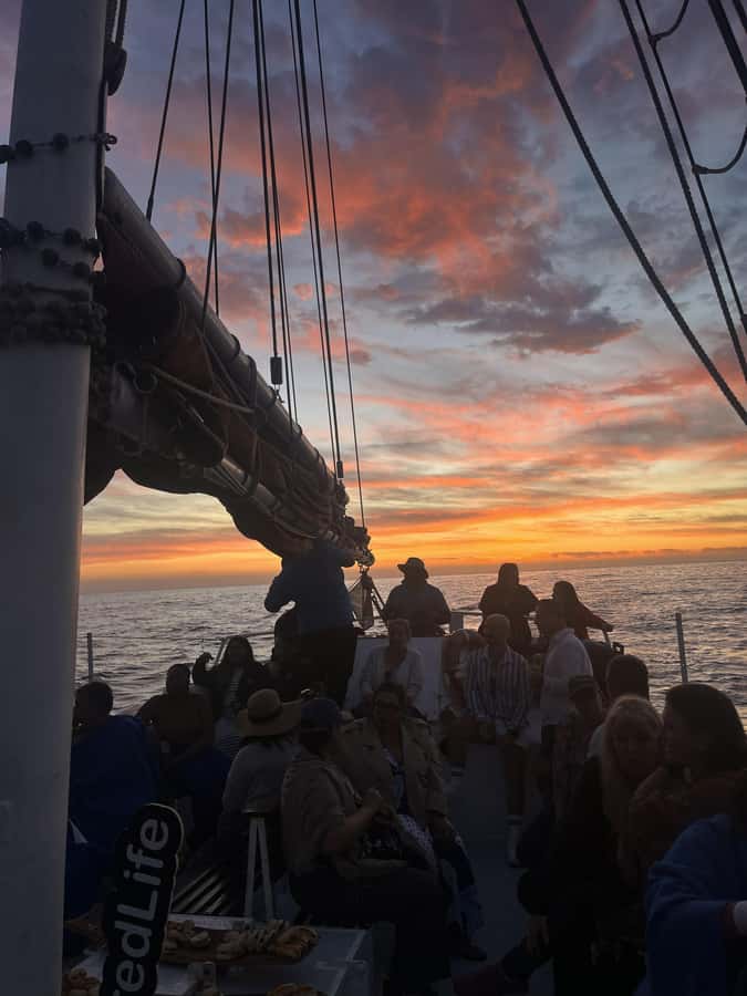 Cape Town: Sunset Cruise from V&A Waterfront with Bubbly - Returning to the Waterfront after sunset