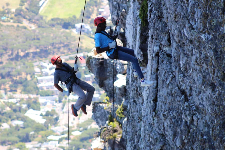 Cape Town: Table Mountain Abseiling Experience - The hike back is part of the deal