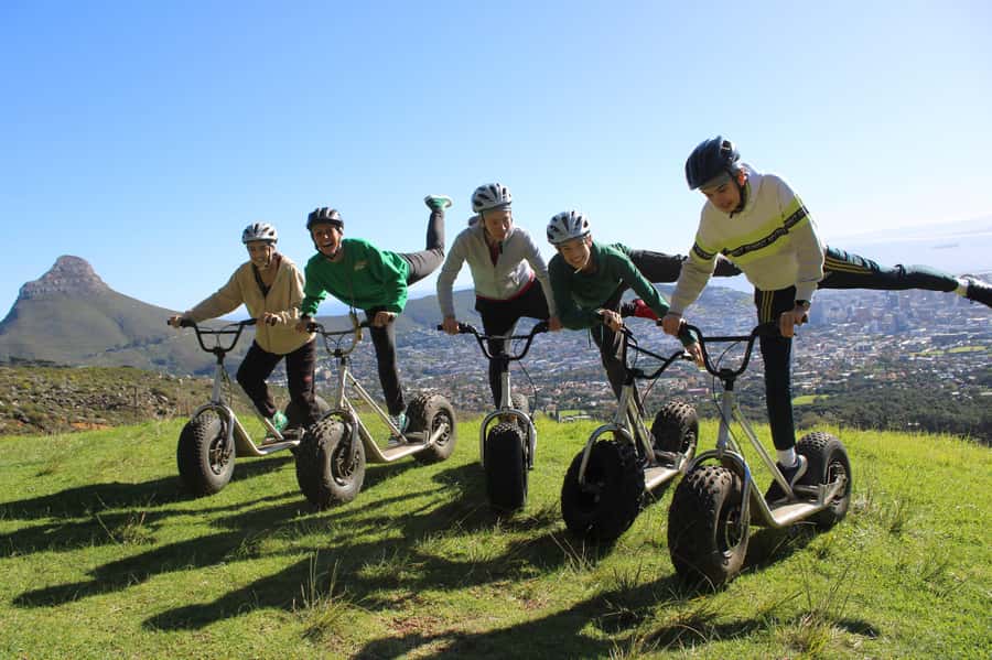 Cape Town: Table Mountain Gravity Scooter Tour - The second vehicle ride and Dead Man’s Tree