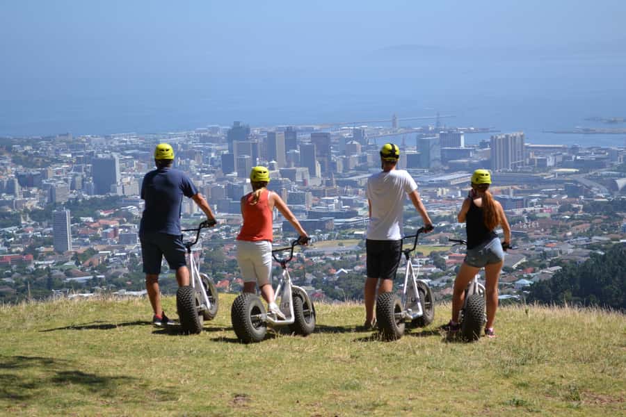 Cape Town: Table Mountain Gravity Scooter Tour - Signal Hill safety briefing and scooter basics