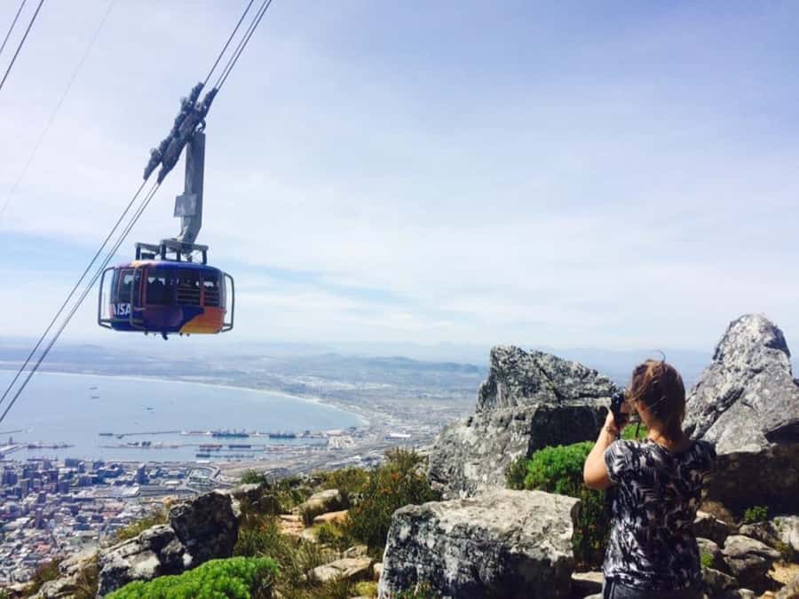 Cape Town: Table Mountain Half–Day India Venster Hike - Cape Town views from the lower trail