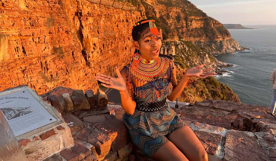 Cape Town: The Cape Point Instagram Small Group Tour - St. James Beach finishes with a bright final frame