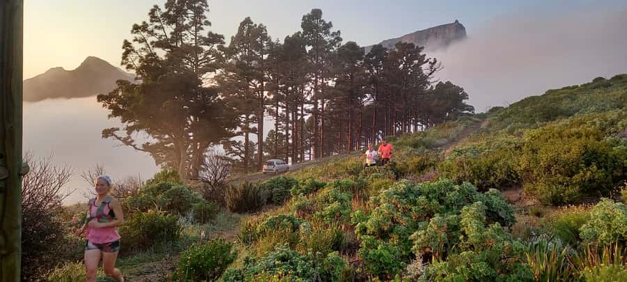 Cape Town: Trail Run Lion's Head and Signal Hill Morning - Signal Hill viewpoint and the first major reward