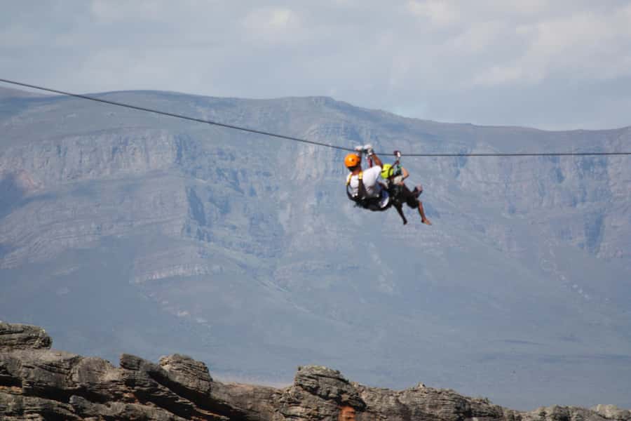 Ceres: Ziplining in the Mountains - Eight lines above a rocky river